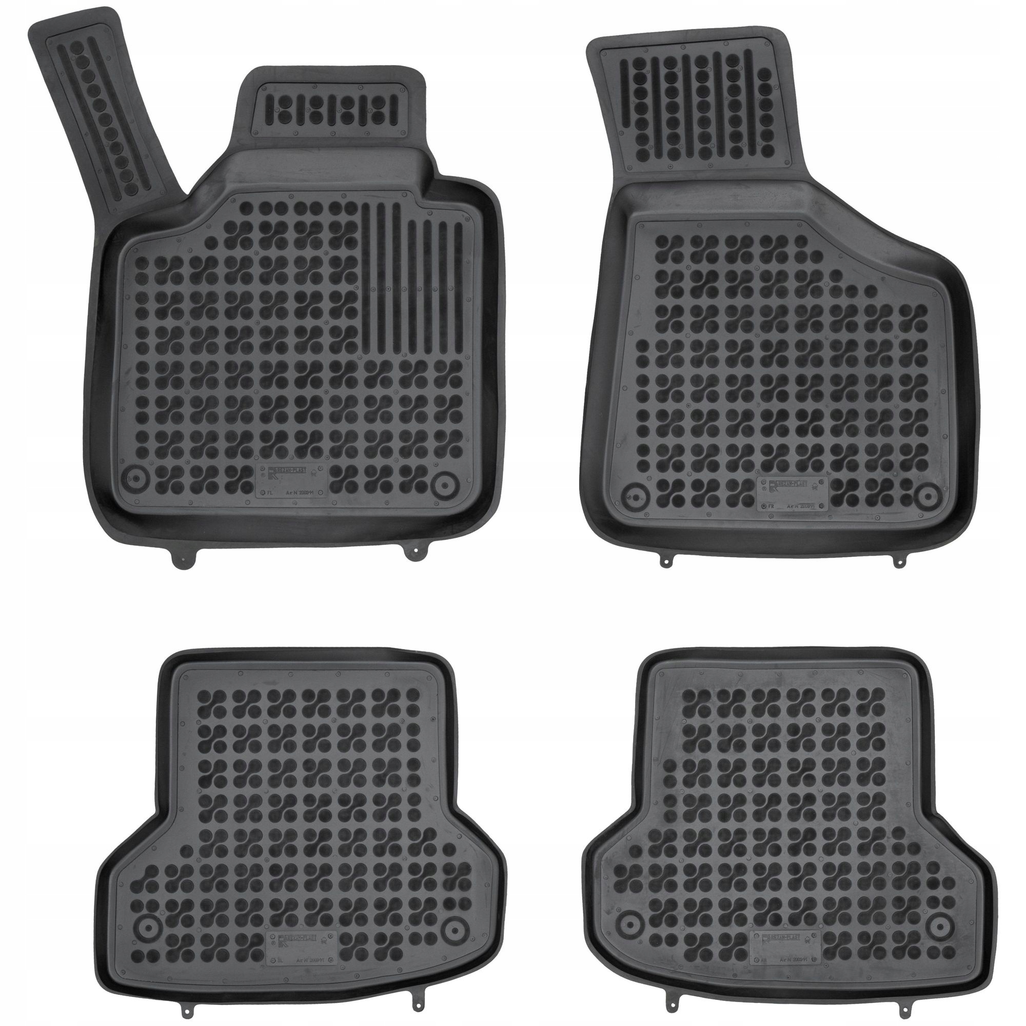 

Dywaniki czarne gumowe do Audi A3 II 8P S3 8P od