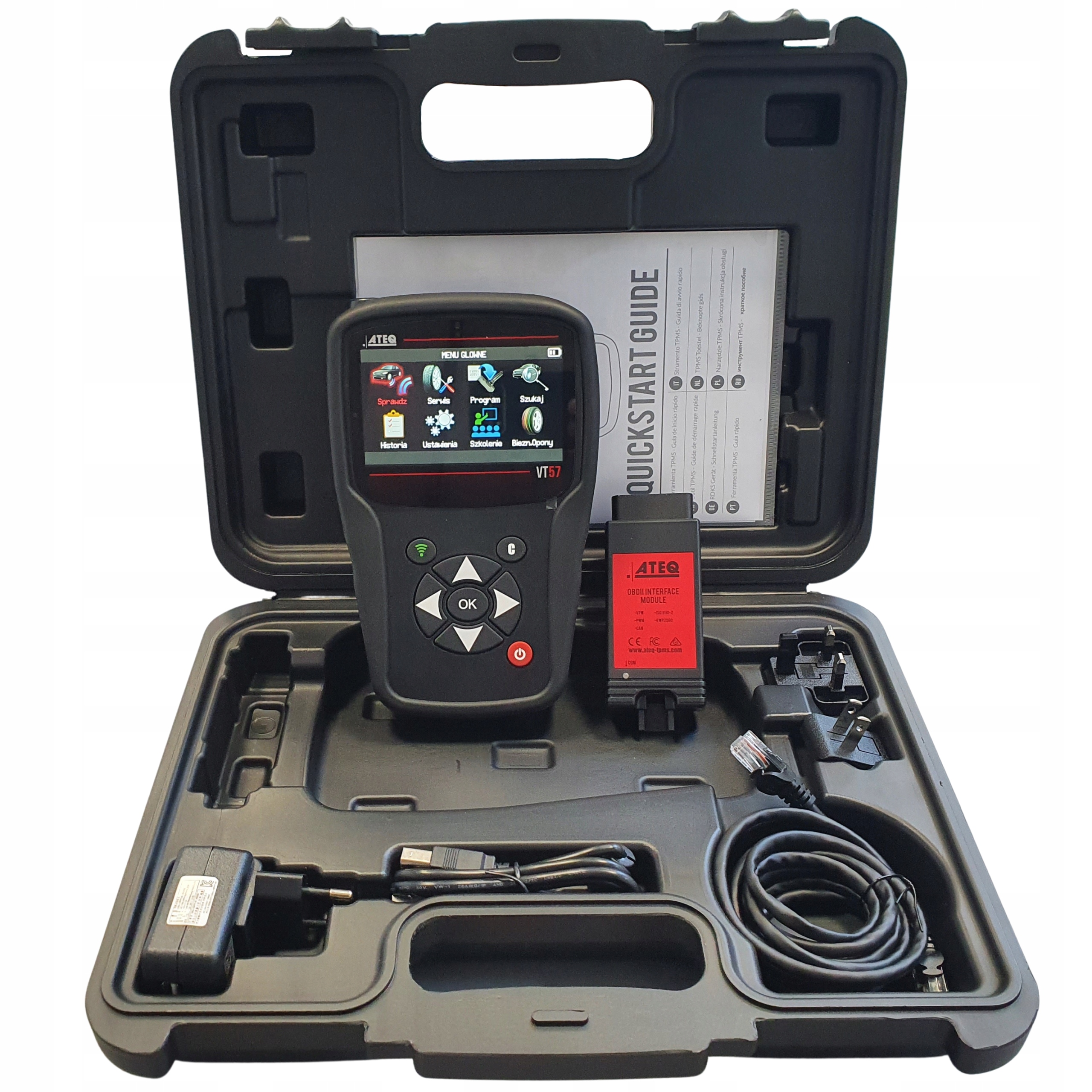 

Ateq VT57 Obdii Programator Czujników Tpms