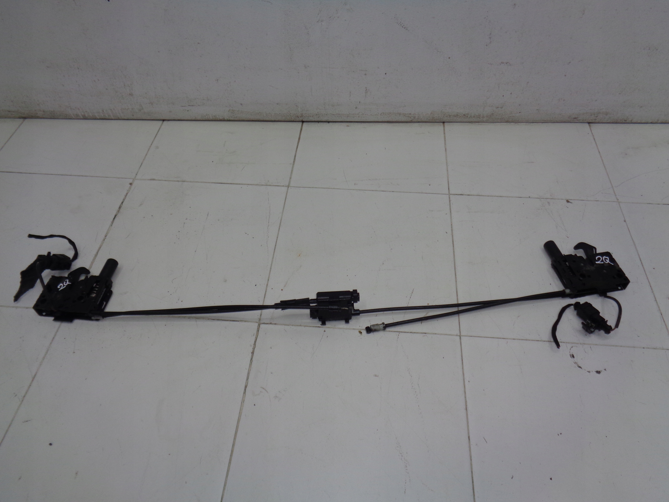 VW POLO VI 2G bonnet latch lock CEGNA ropes KOMPLET