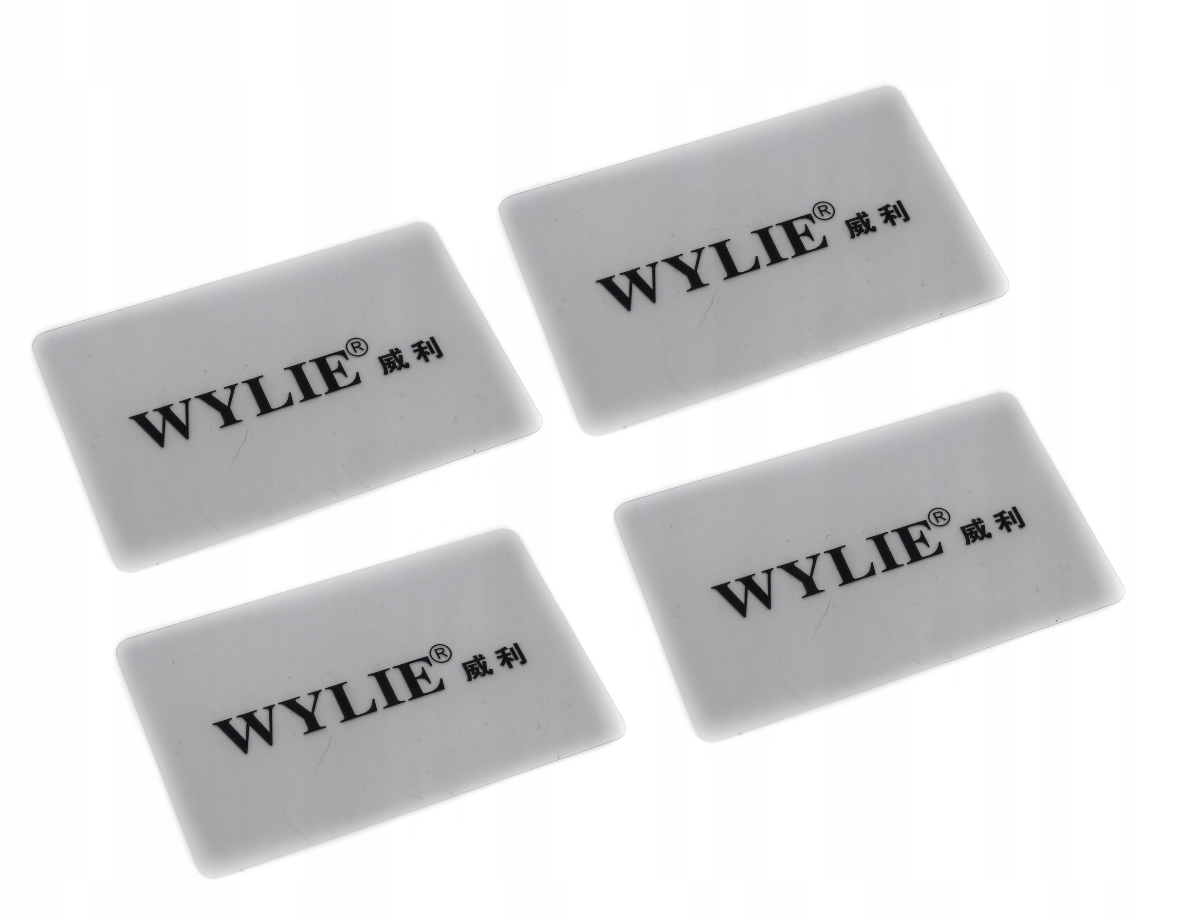 ZESTAW 4x SEPARATOR KARTA WYŚWIETLACZ OTWIERAK OTWIERACZ