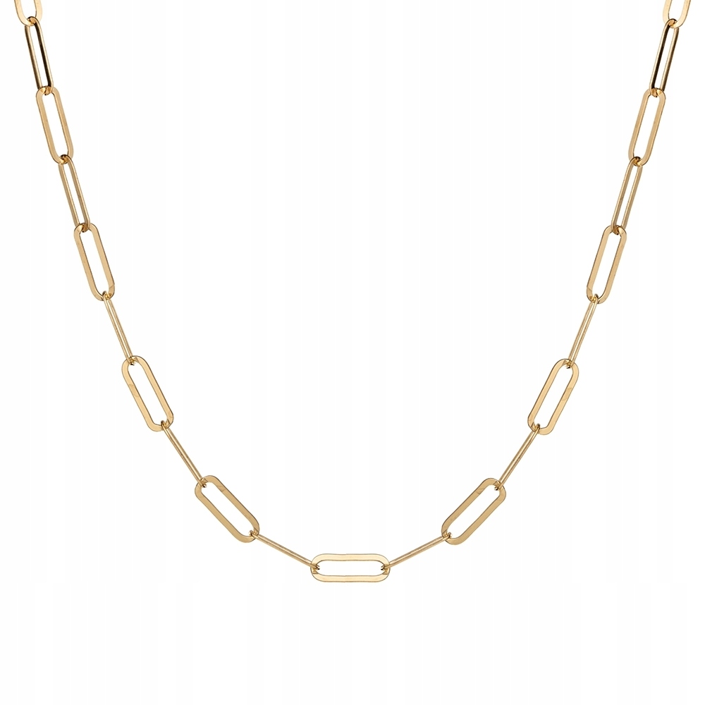 Naszyjnik pozłacany Ania Kruk złoty łańcuch srebro 925