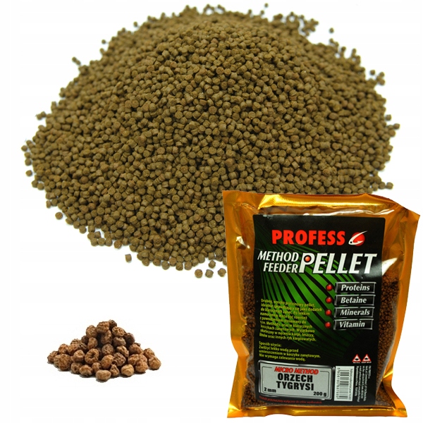Pellet Profess 2mm Method Feeder Orzech Tygrysi