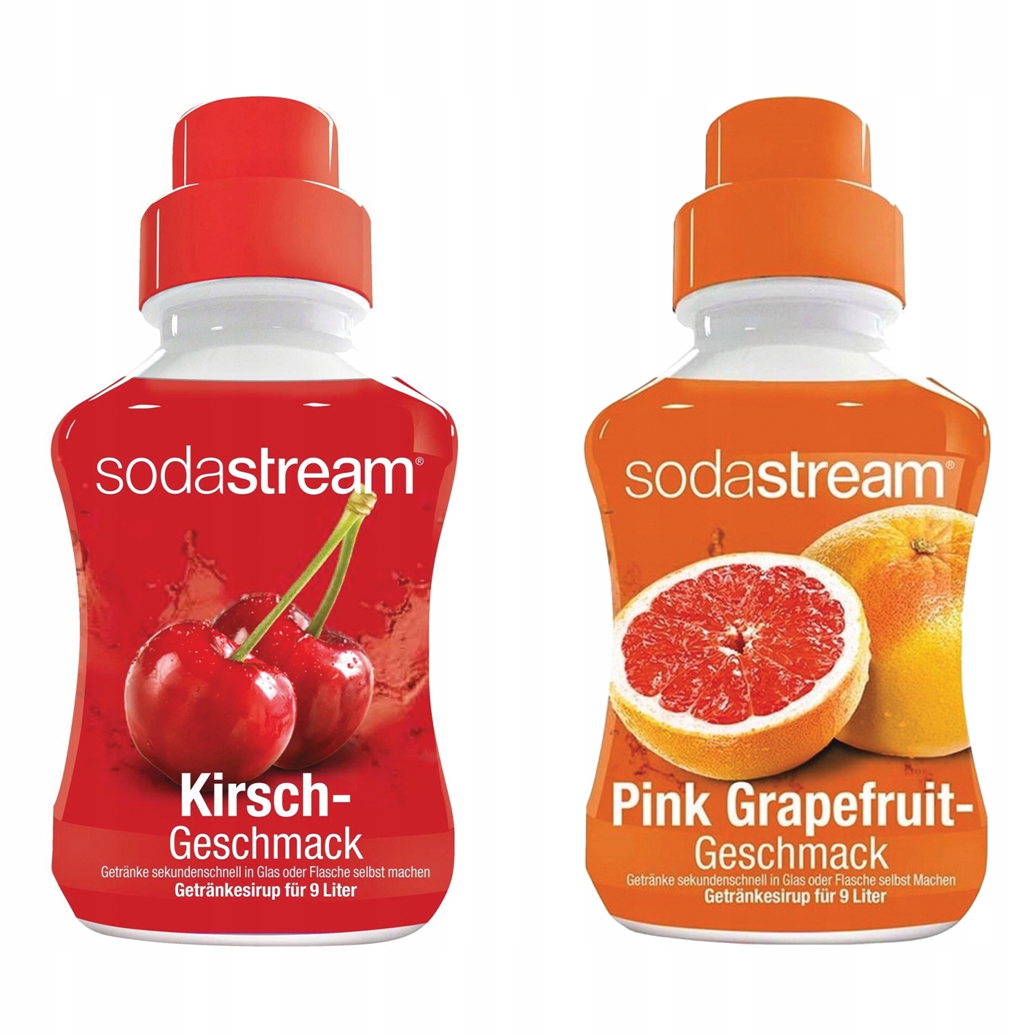 

2X Syrop Do Sodastream Grejpfrut Wiśnia 375 ML