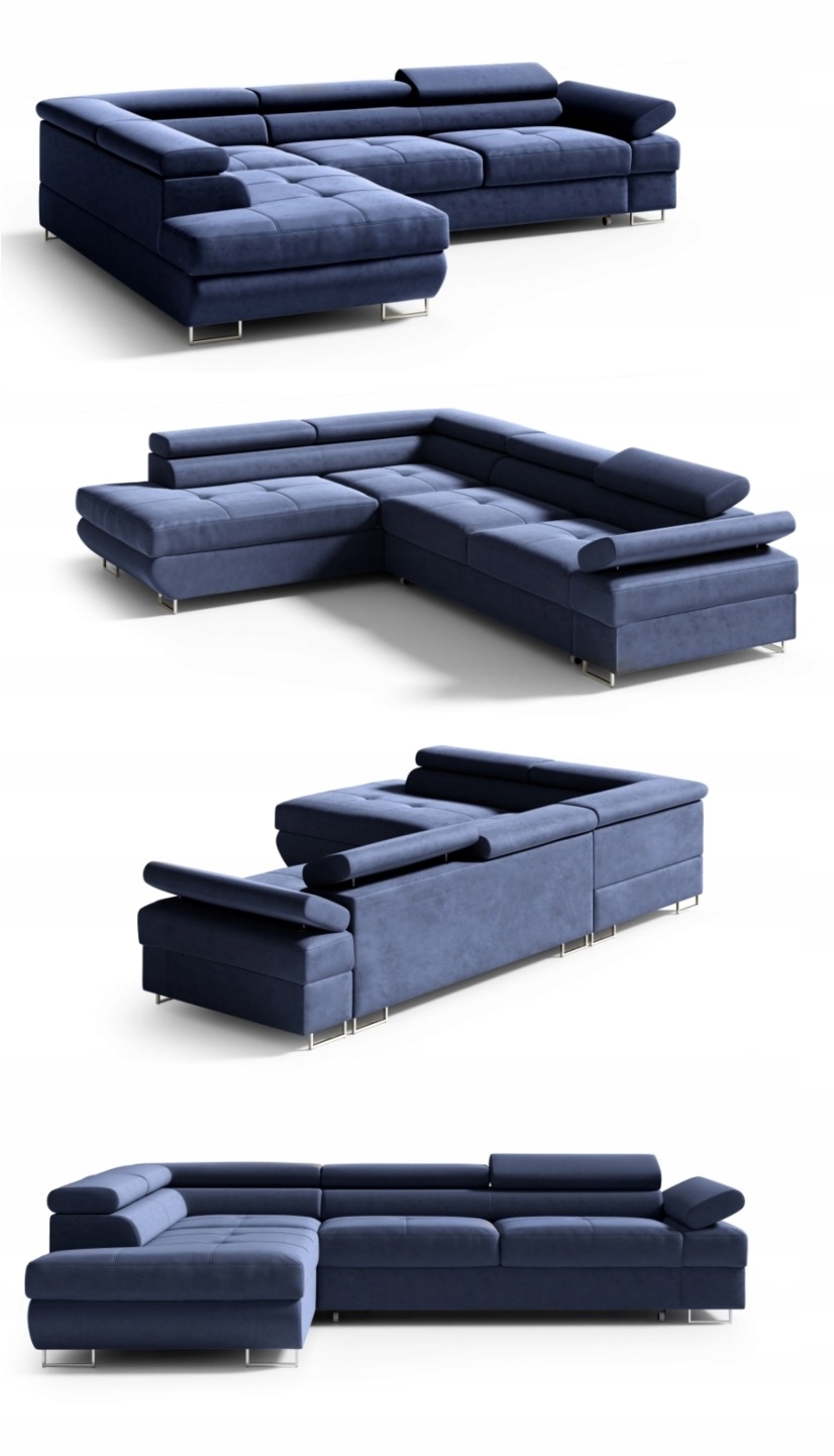 Narożnik Canada rogówka, ruchome zagłówki Piki Kod producenta NarożnikCanada