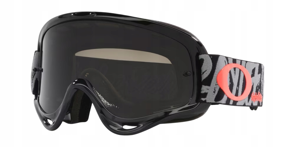 Oakley O FRAME MX TLD lakovaná čierna - tmavošedá