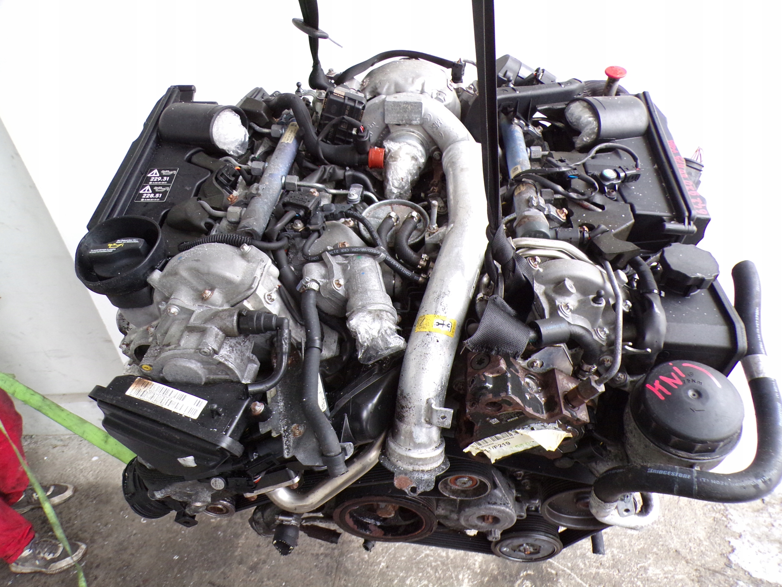 Двигатель MERCEDES W211 W219 CLS W209 SPRINTER 3.0 CDI 642920 642 920