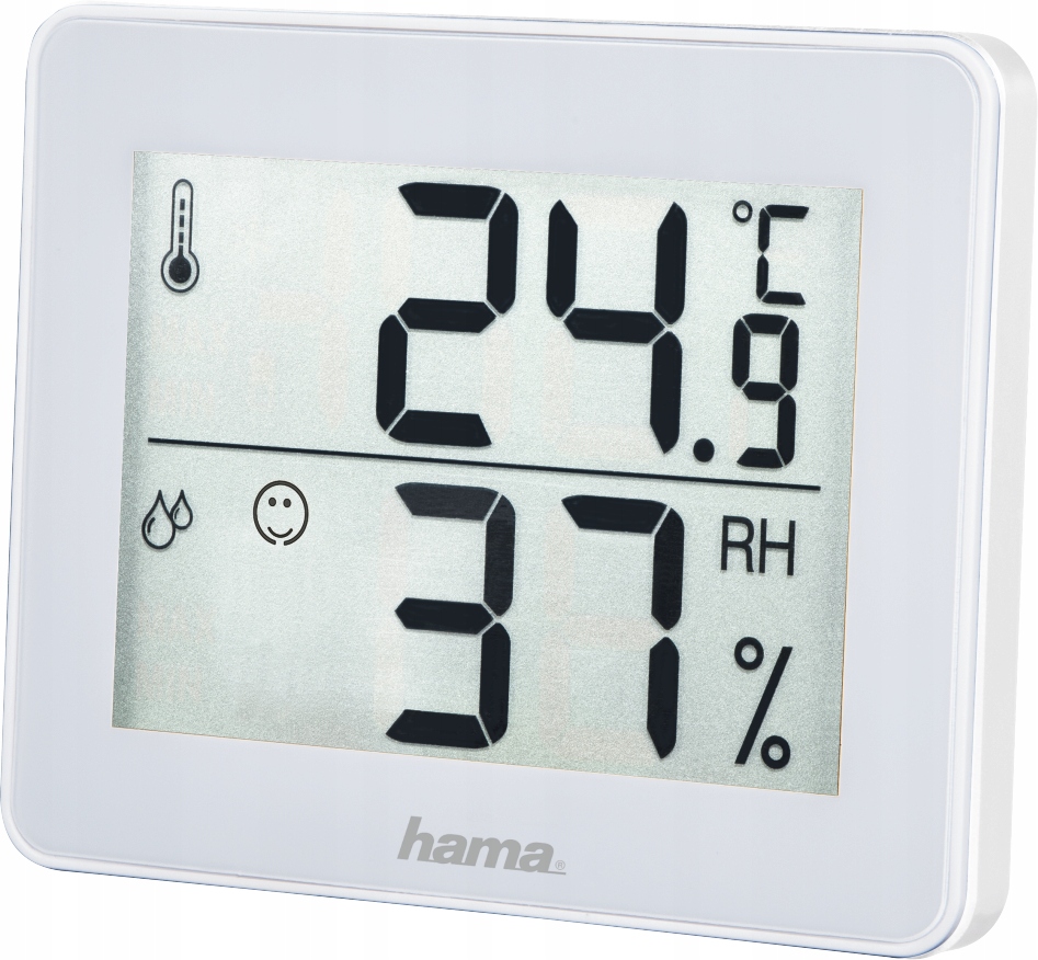 

Termometr higrometr Hama TH-130 biały