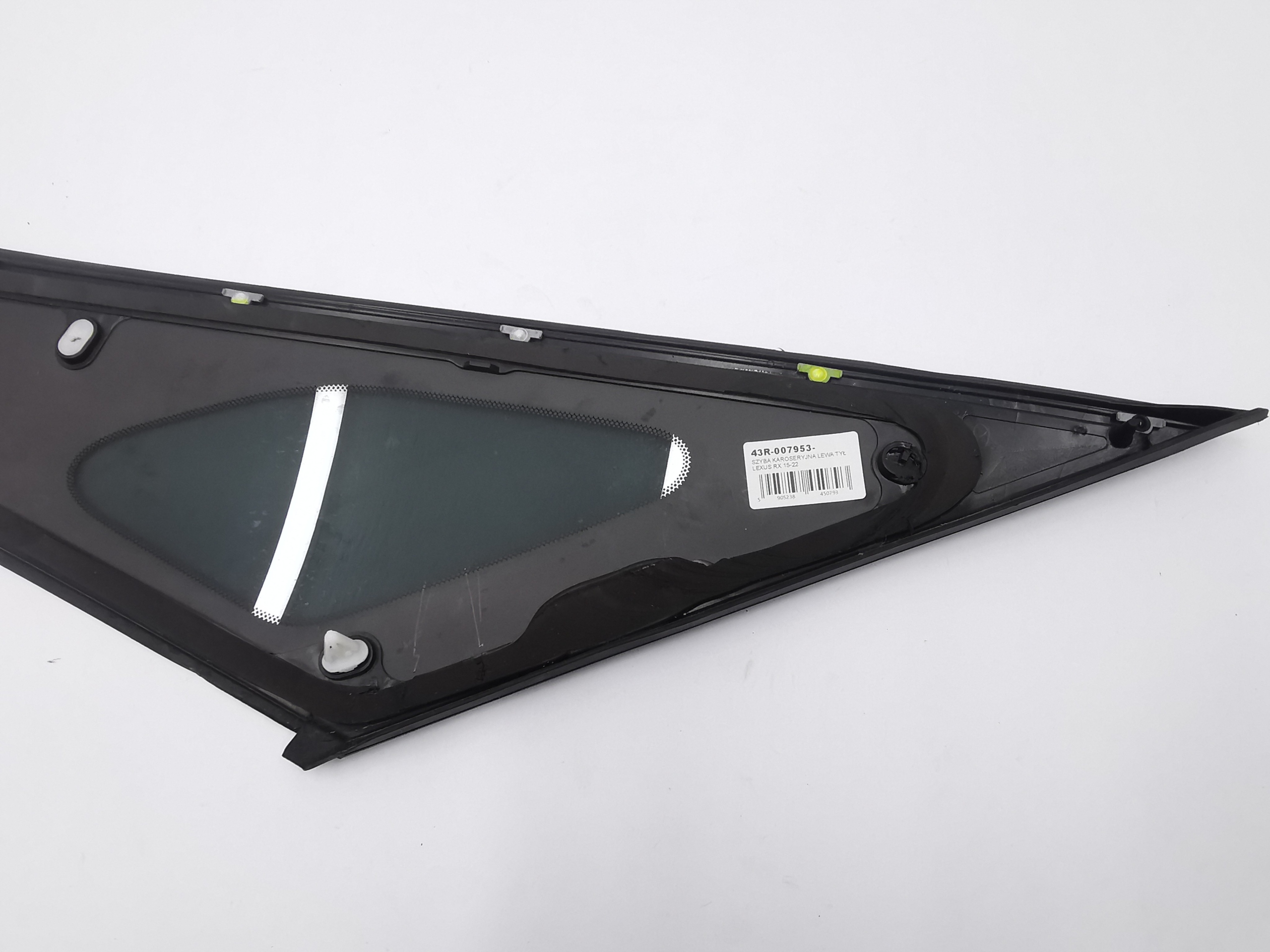 window bodywork left rear part LEXUS RX 15-22