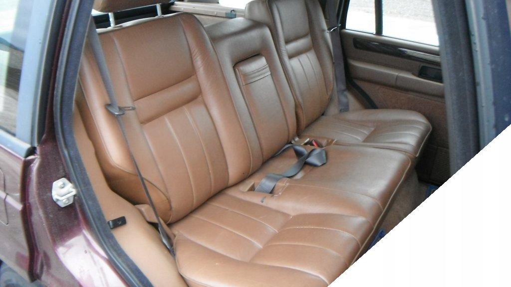 F1 - Range ROVER II P38 94 - заднее сиденье коричневая кожа