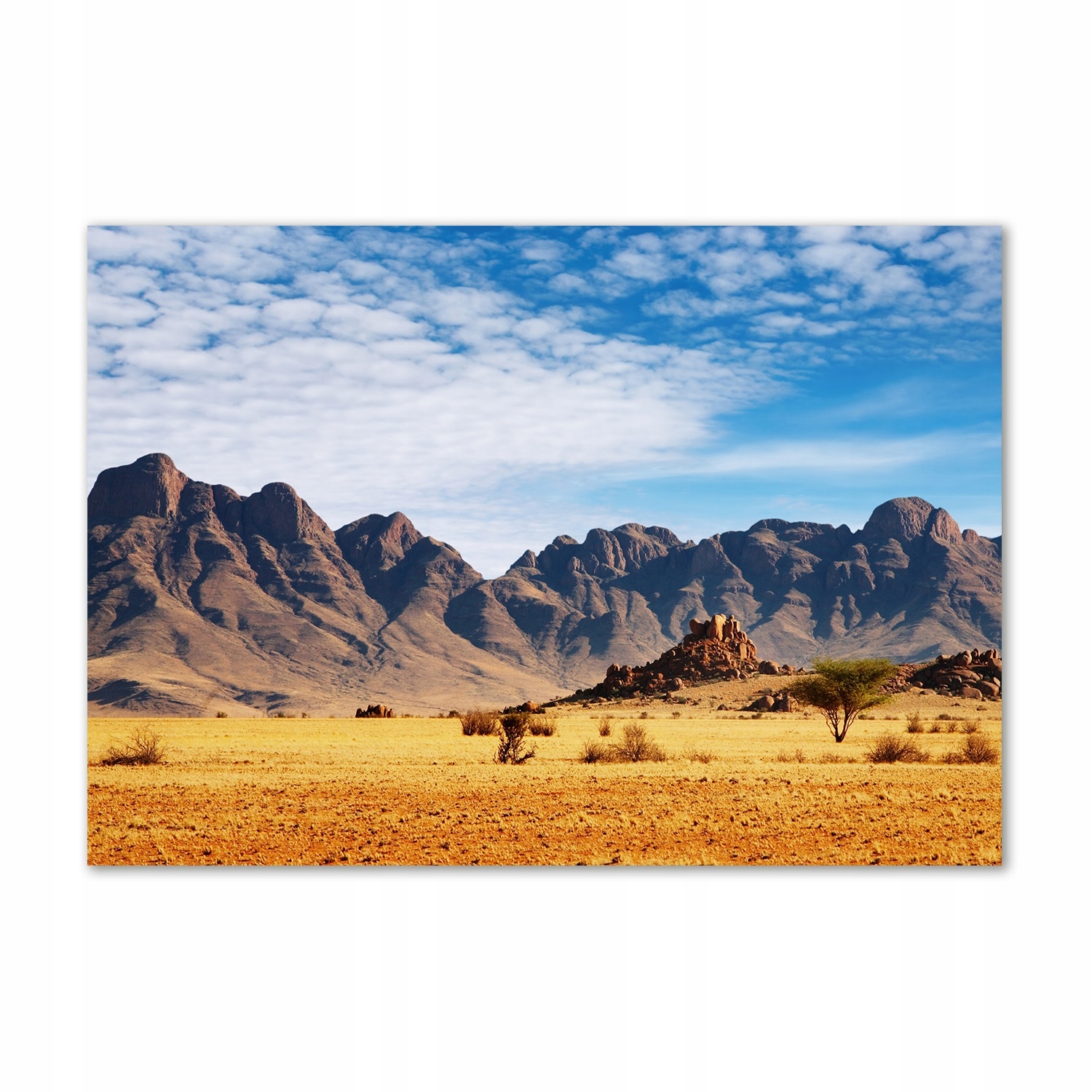 

Fotoobraz na ścianę szklany Skały w Namibii 100x70