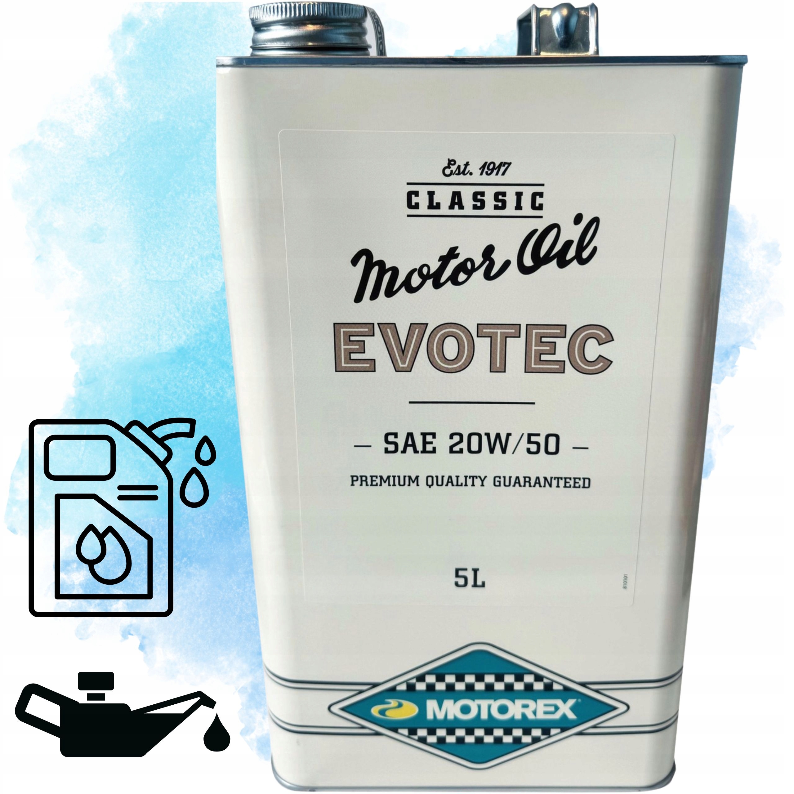 20W50 5L Motorex Classic Line Evotec Motorový Olej Premium Quality