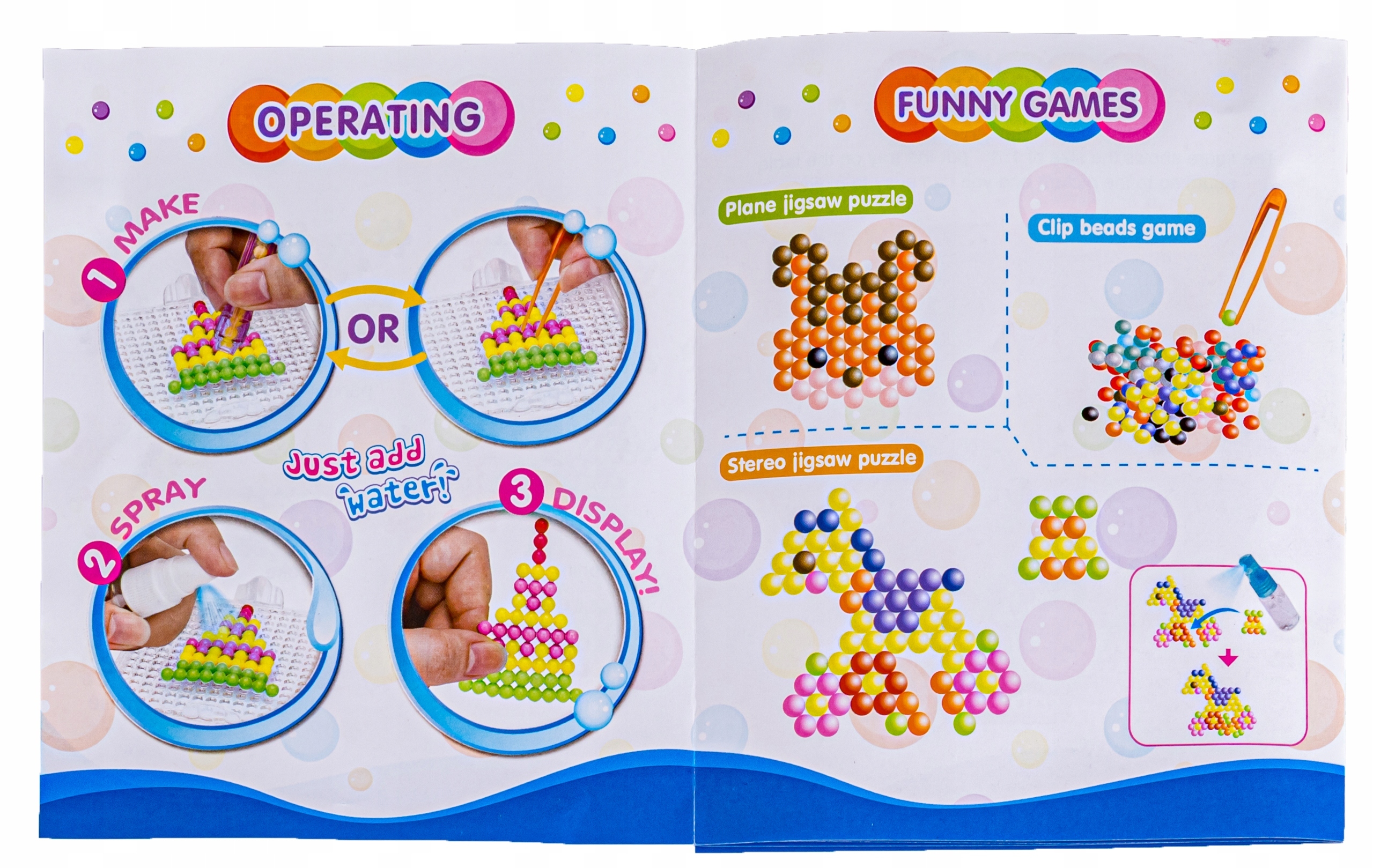KORALIKI WODNE ZESTAW SZABLONY WZORY AKCESORIA Wysokość produktu 4 cm