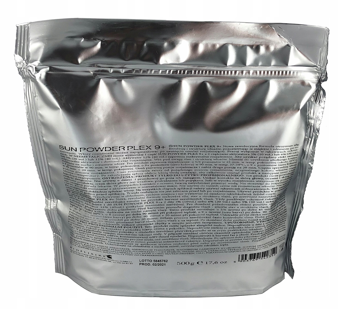 BIOELIXIRE SUN POWDER ROZJAŚNIACZ 9+ Z PLEXEM 500g 11796724033 Allegro.pl