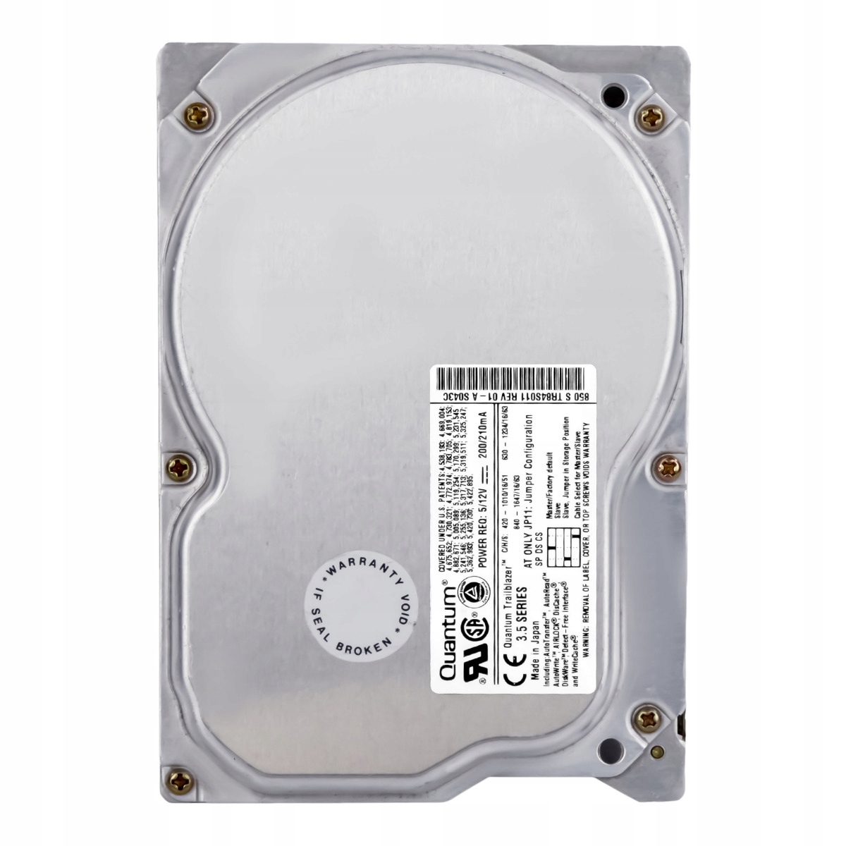 Quantum Trailblazer 850S 840MB 4.5K Scsi 3.5'' TR84S011