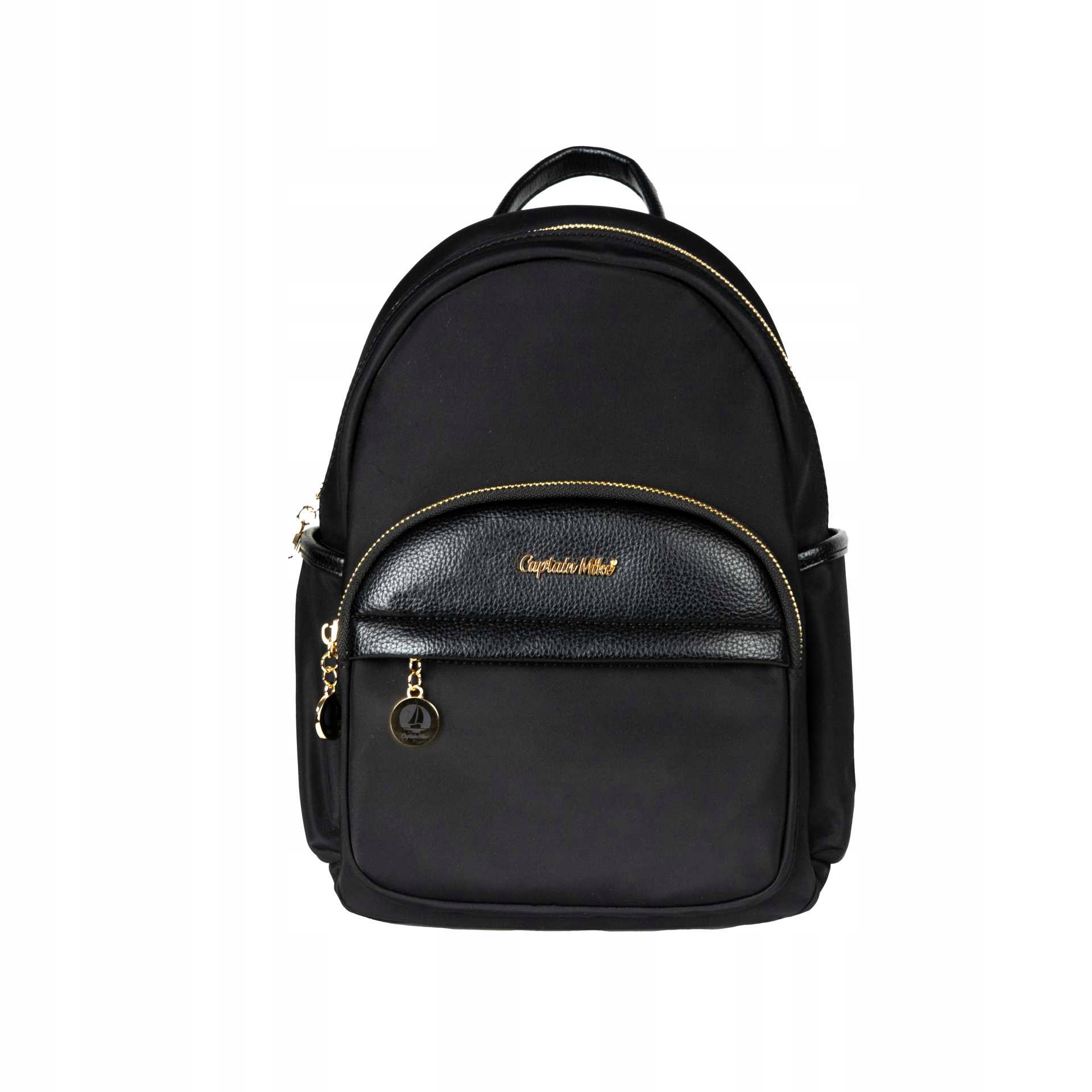 Batoh elegantní dámský černý Captain Mike Venezia