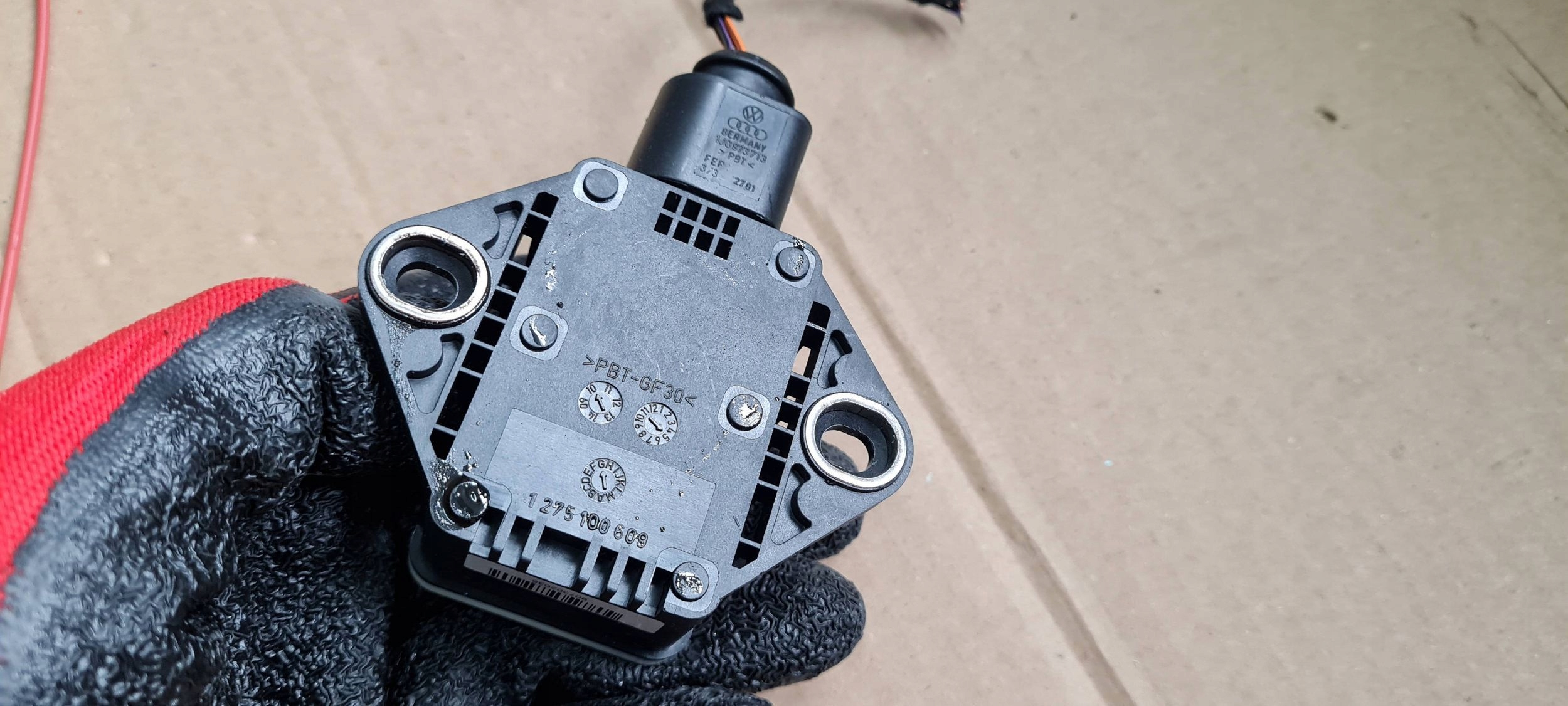 A6 C6 LIFT module control unit ESP connecting spoiler 4F0907637A