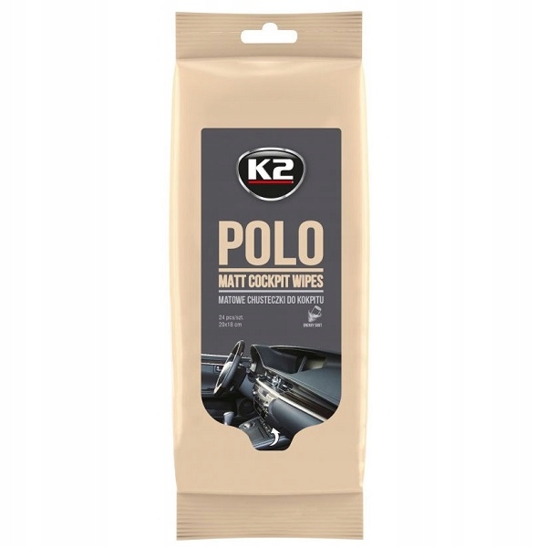 

K2 Polo Matt Wipes chusteczki do kokpitu K425