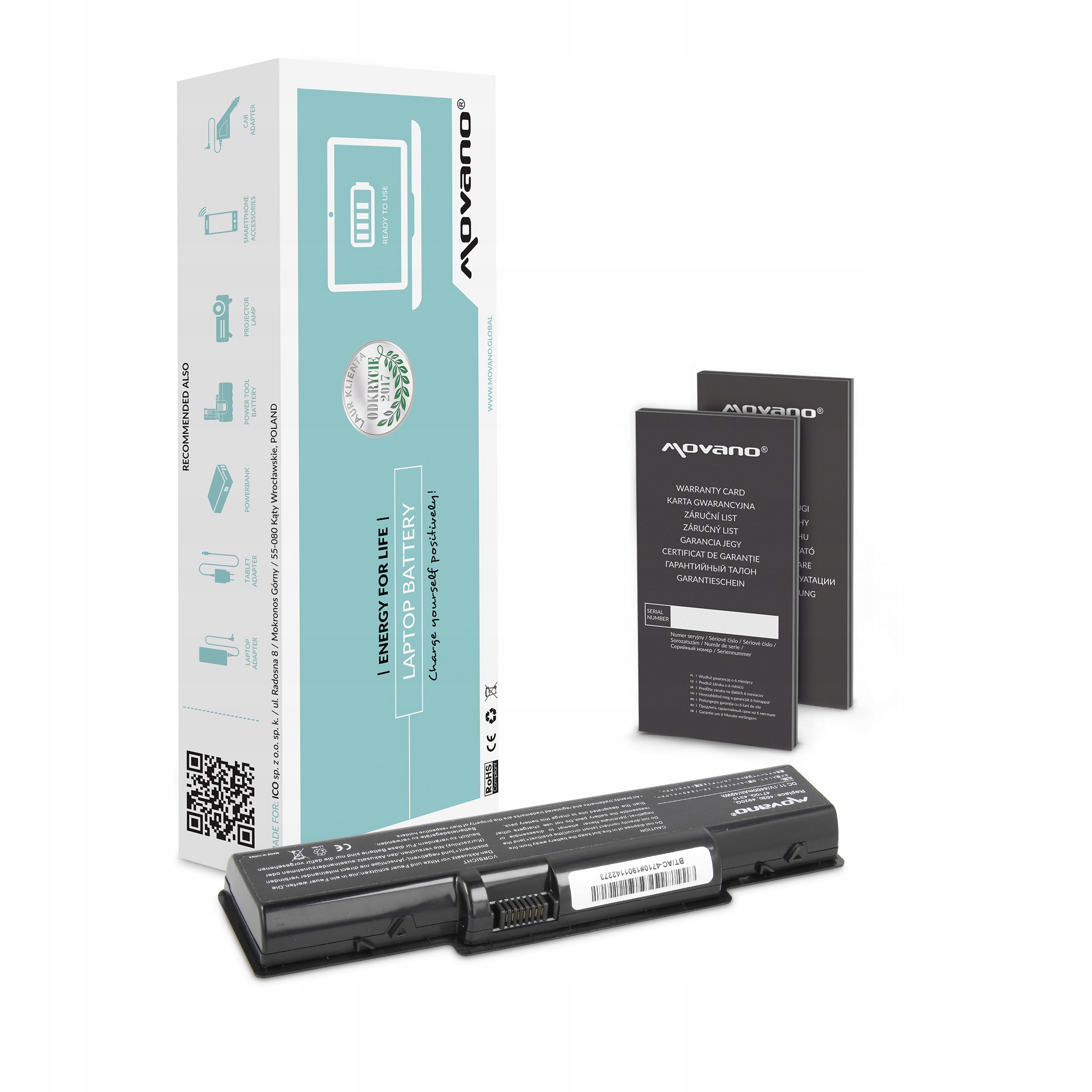 Baterie Movano pro Acer Aspire 4310, 4710