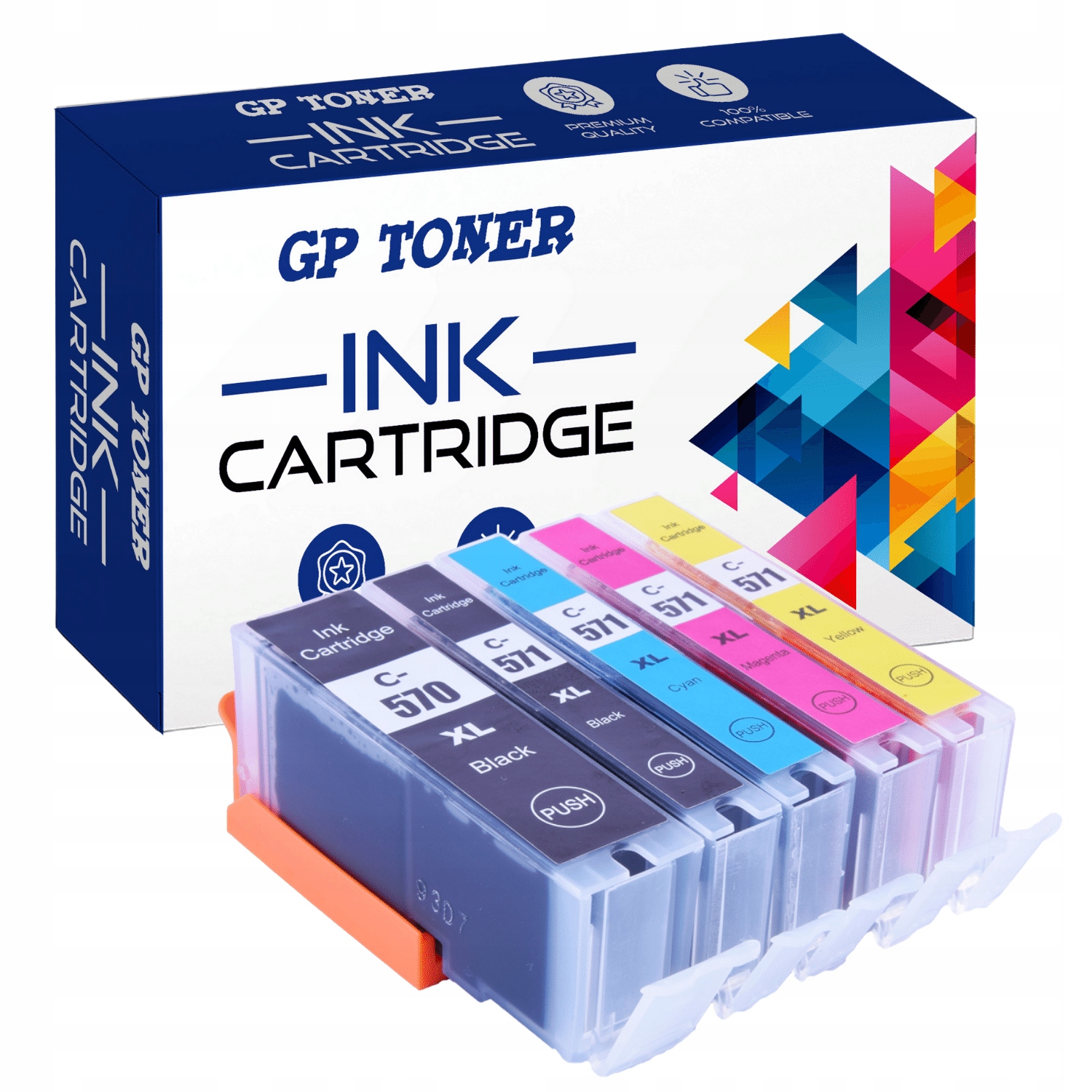 

5x Tusze do Canon Pixma MG5750 MG6850 MG7750 XL