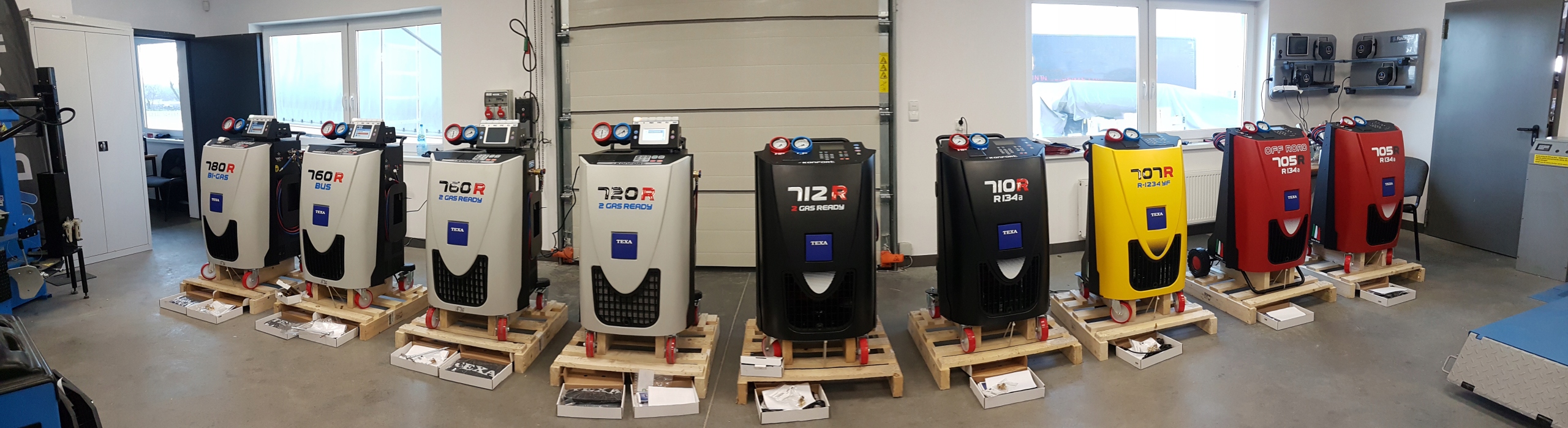 Texa Konfort 720r Touch z16711 1234yf Touch