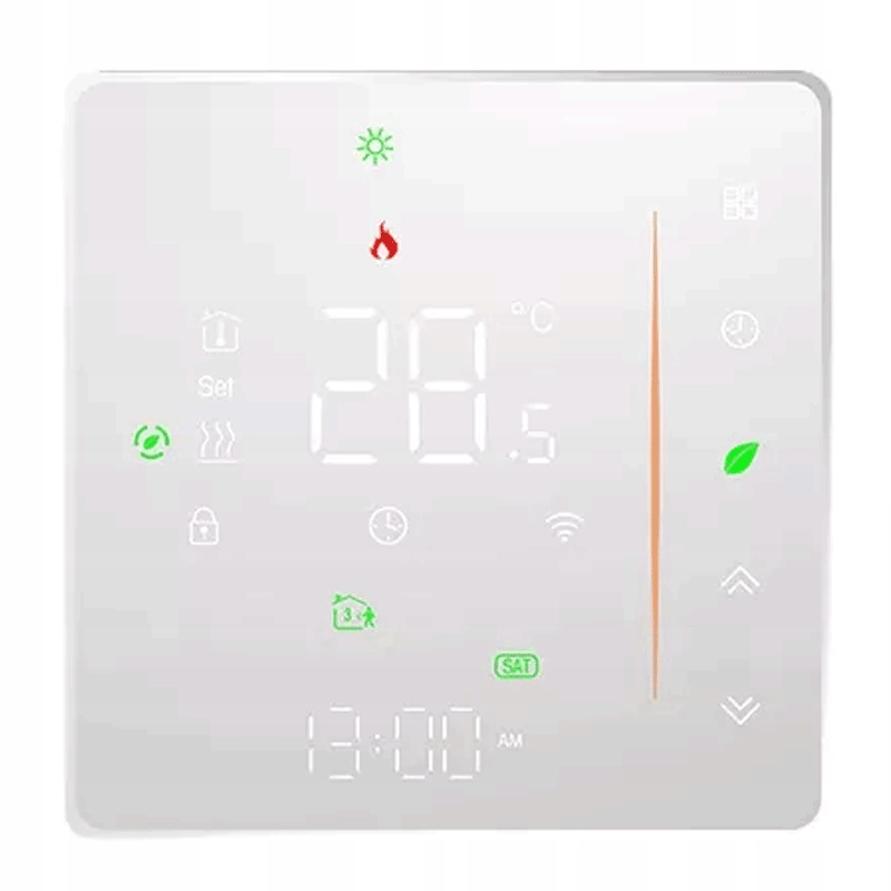 

Termostat obciążalny 16A Biały TRZ66 ZigBee Tuya