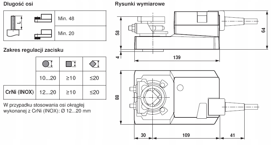 Siłownik Belimo SM24A Kod producenta SM24A