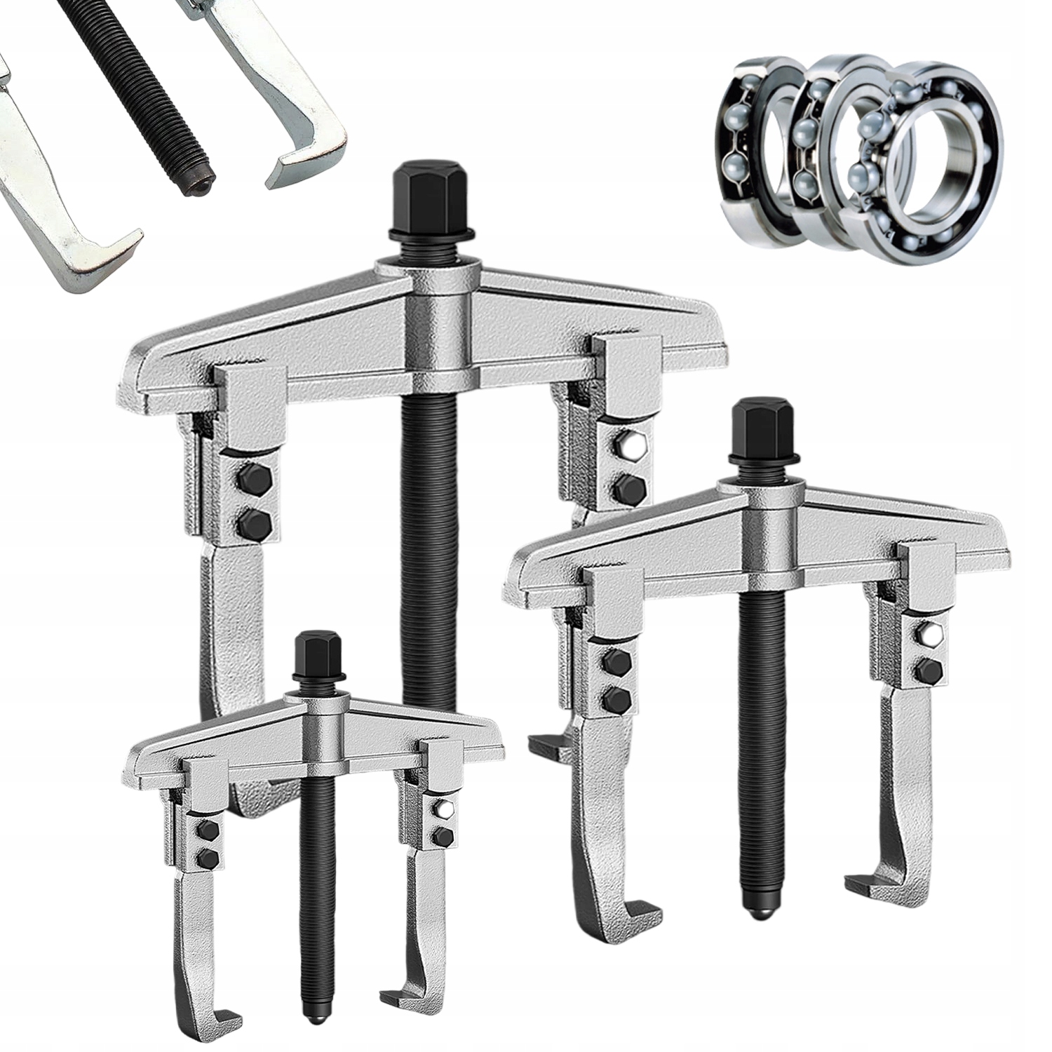 Stahovák Ložisek Dvouramenný 3KS 4'' 6'' 8'' Ocel CrV Reverzibilní