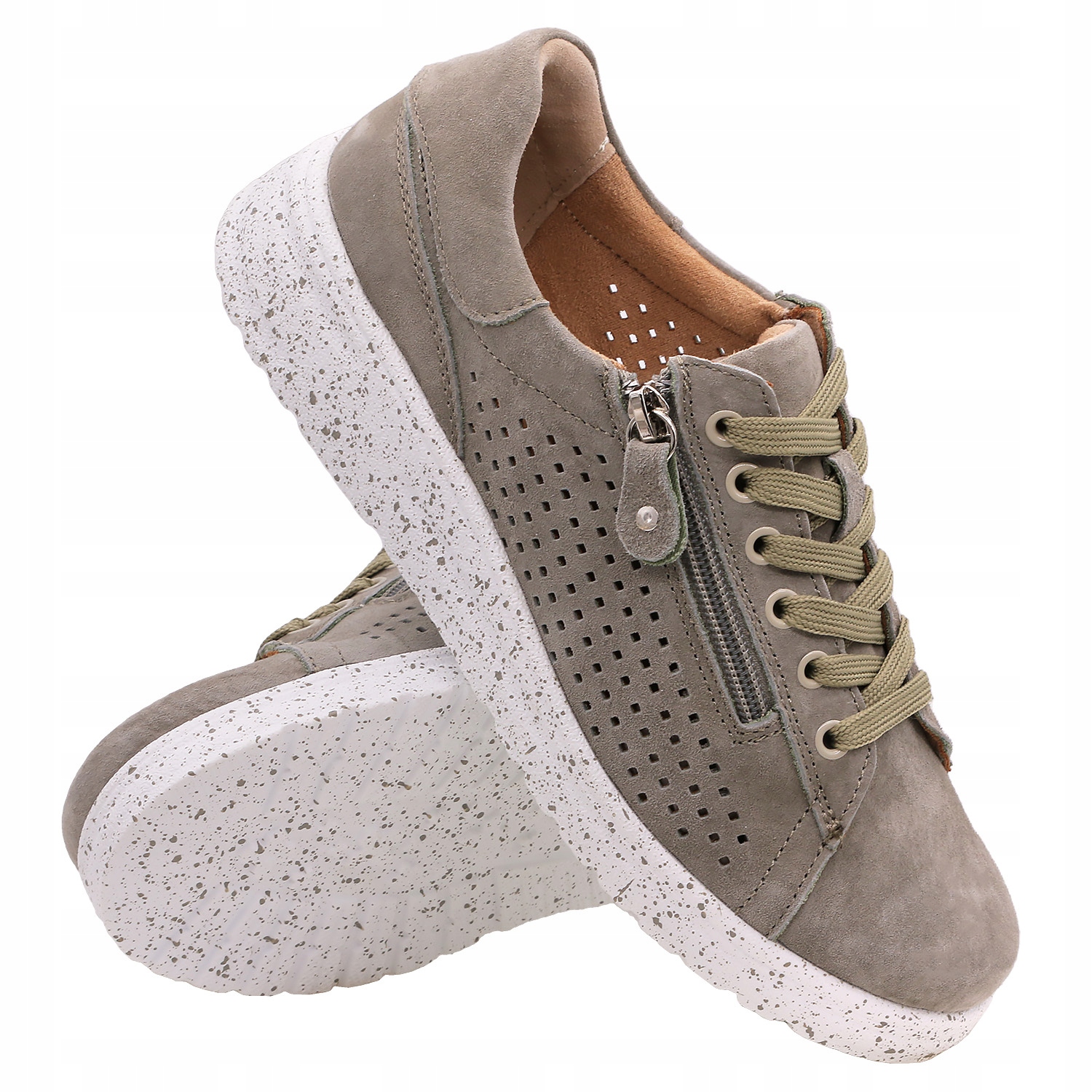 Jezzi dámské tenisky se zipem JE-26PB17-04 euroobuv