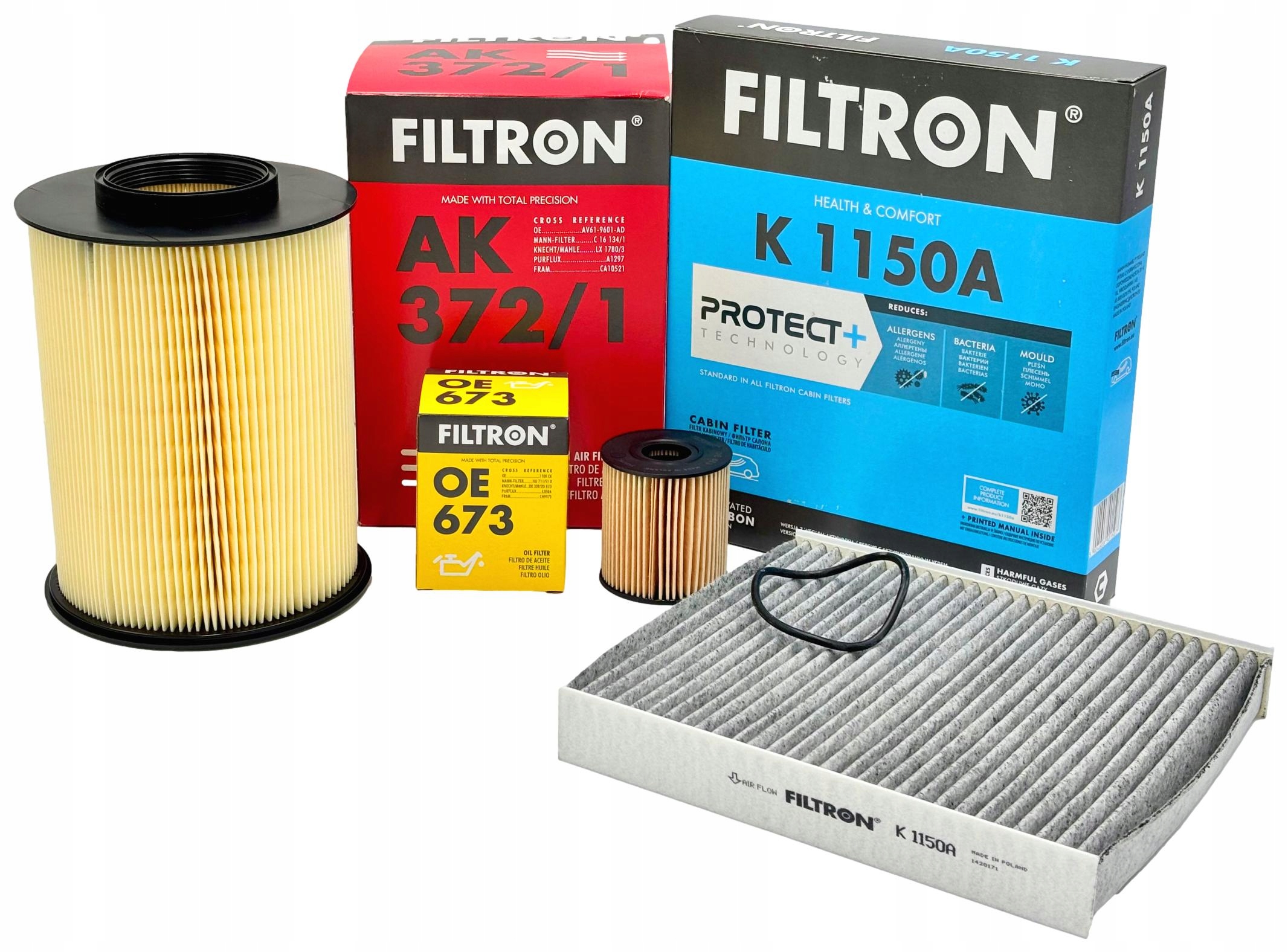 Filtron Sada Filtrů Volvo S40 II V50 06.2007-2010 2.0D 136 Km Diesel