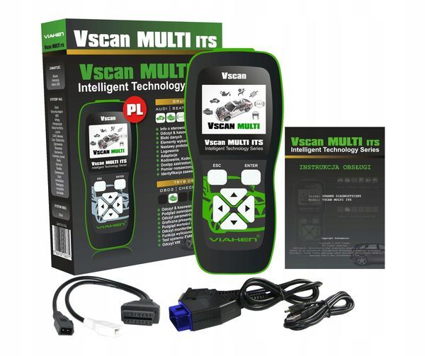 Interfejs Skaner Vscan MULTI ITS 2w1 VAG + OBD2 PL