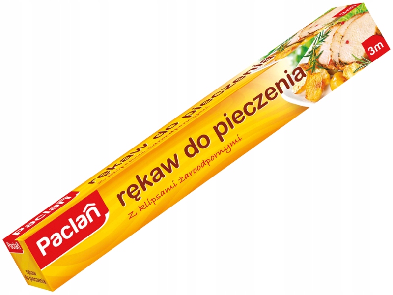 

Paclan Rękaw Do Pieczenia Z Klipsami 3 M X 29,5 CM