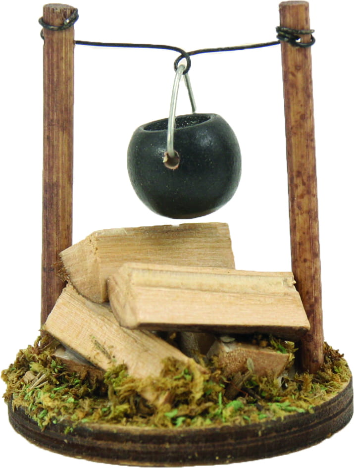 

Ognisko z garnkiem- 5,5cm wysoki do figur 8-10cm