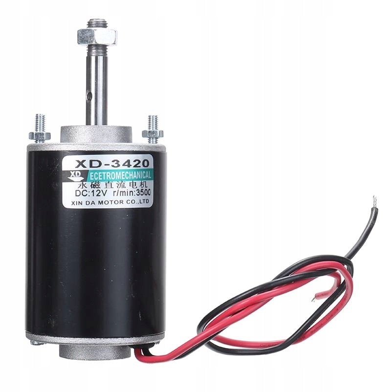Stejnosměrný motor 12V 30W s permanentním magnetem XD-3420