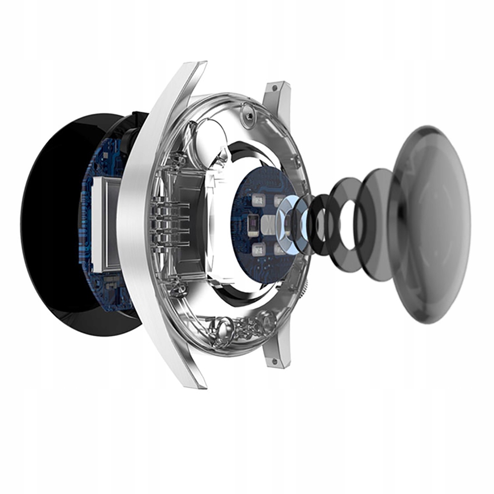 Zegarek Smartwatch Damski Hagen szary pasek Szerokość paska 20 mm