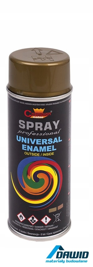 FARBA SPRAY UNIWERSALNA ZŁOTY 24K