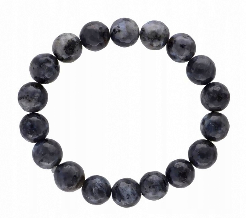 Vintage Labradoritový Náramek Chrám Hvězd Kameny Akaši Dobrá Aura