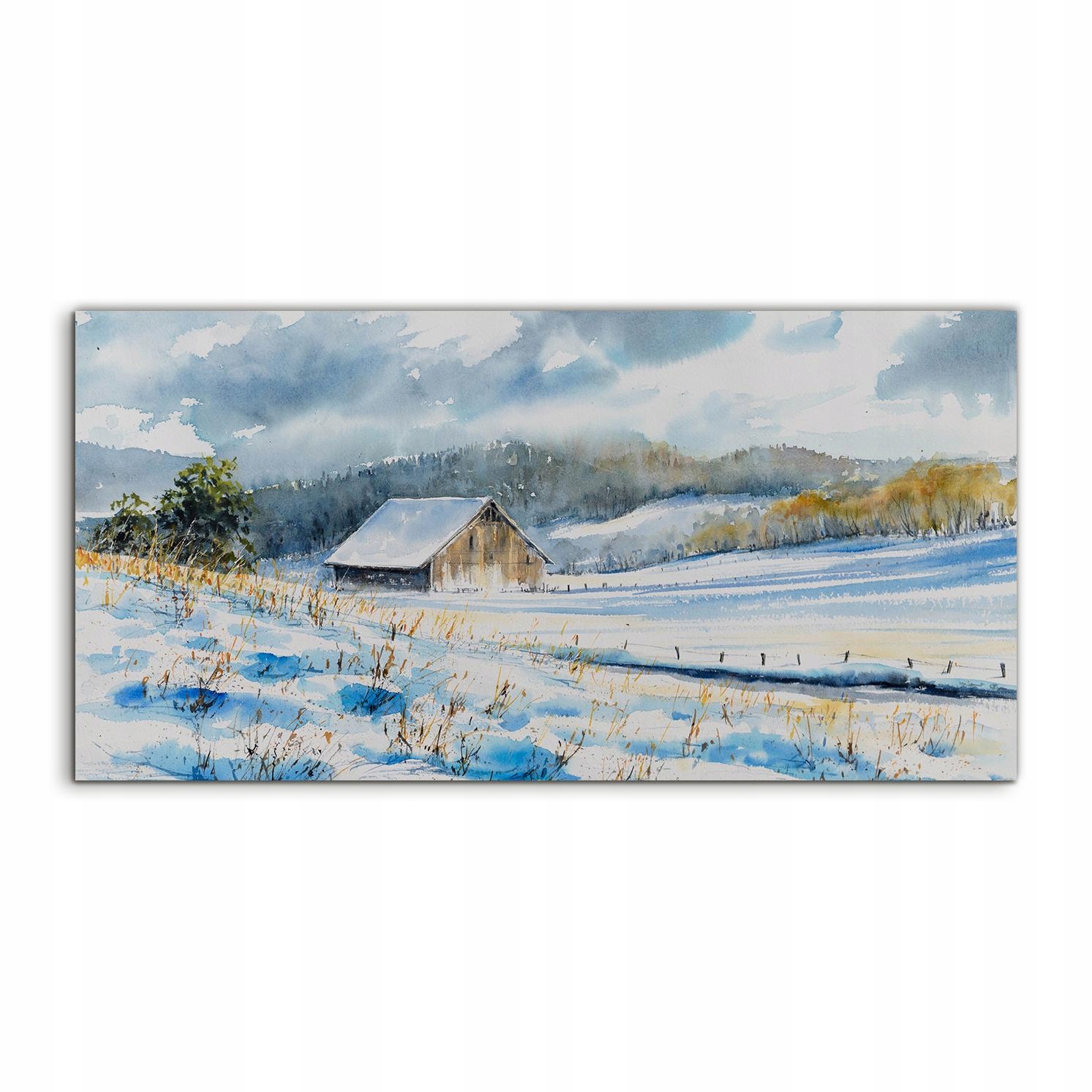 Moderný obraz 100x50 Opustená závesná stodola