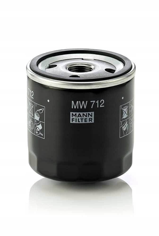 Filtr oleju Mann-Filter Mw 712