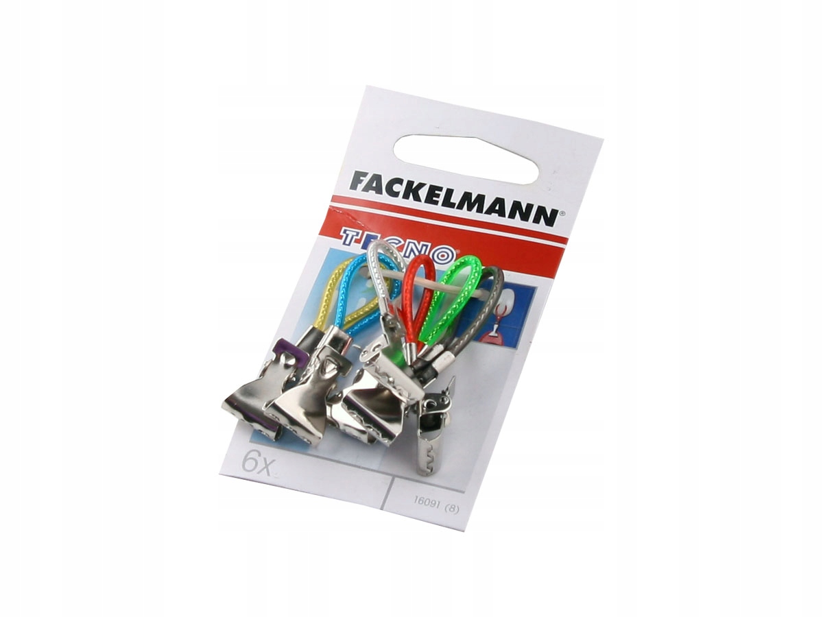 KLAMERKI ZAWIESZKI DO RĘCZNIKÓW 6X ŻABKI FACKELMANN
