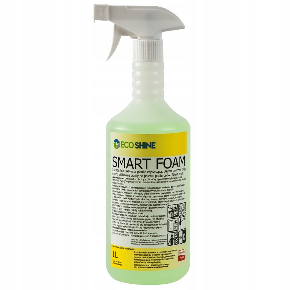 

Eco Shine Smart Foam 1L Odtłuszczacz Do Powierzchn