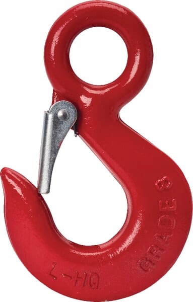 Hak ładunkowy z zapadką, 20 mm