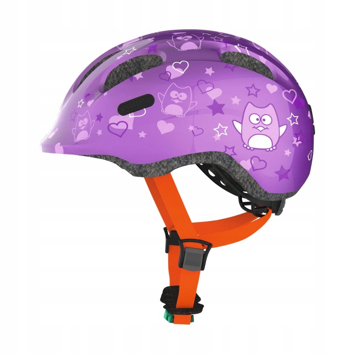 Dětská cyklistická přilba Abus Smiley 2.0 Purple Star M 50-55 cm