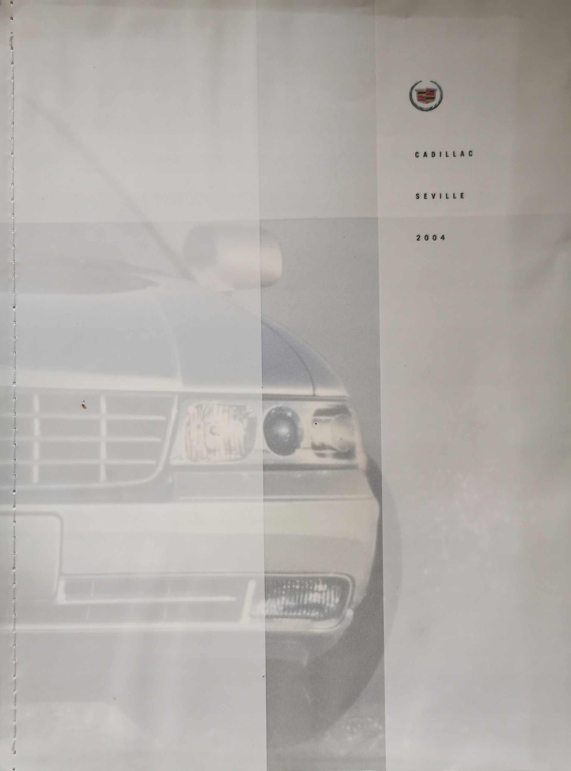 Cadillac Seville 2004 Prospekt wielostronicowy