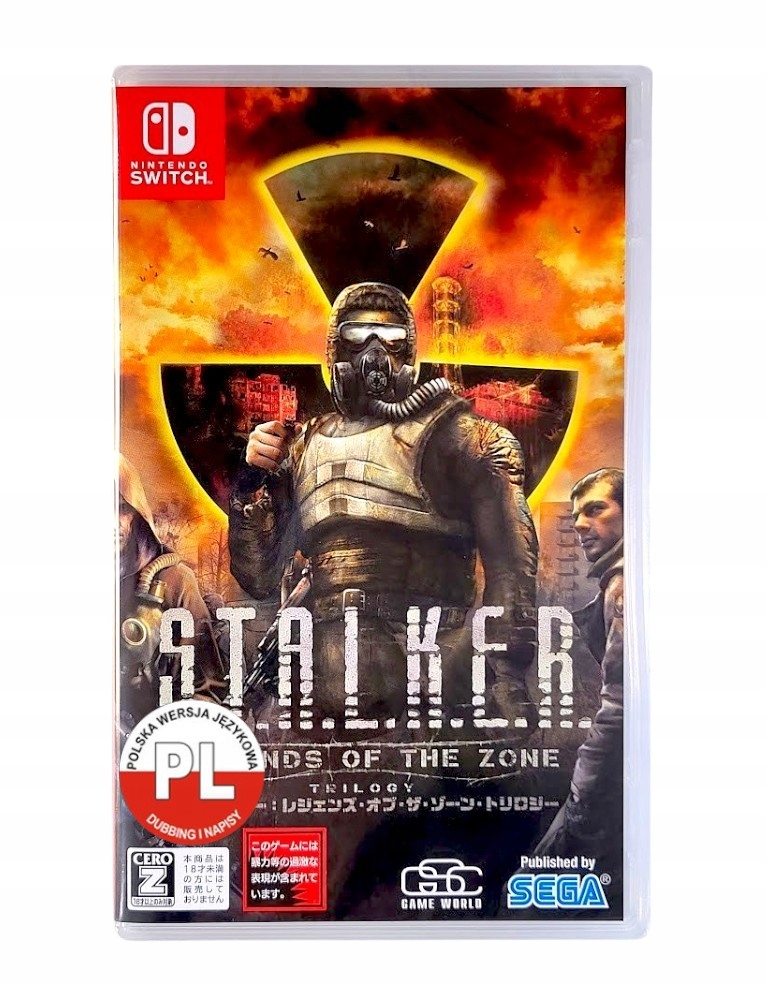 S.t.a.l.k.e.r Legends Of The Zone Trilogy Switch Kartridż Lektor Pl