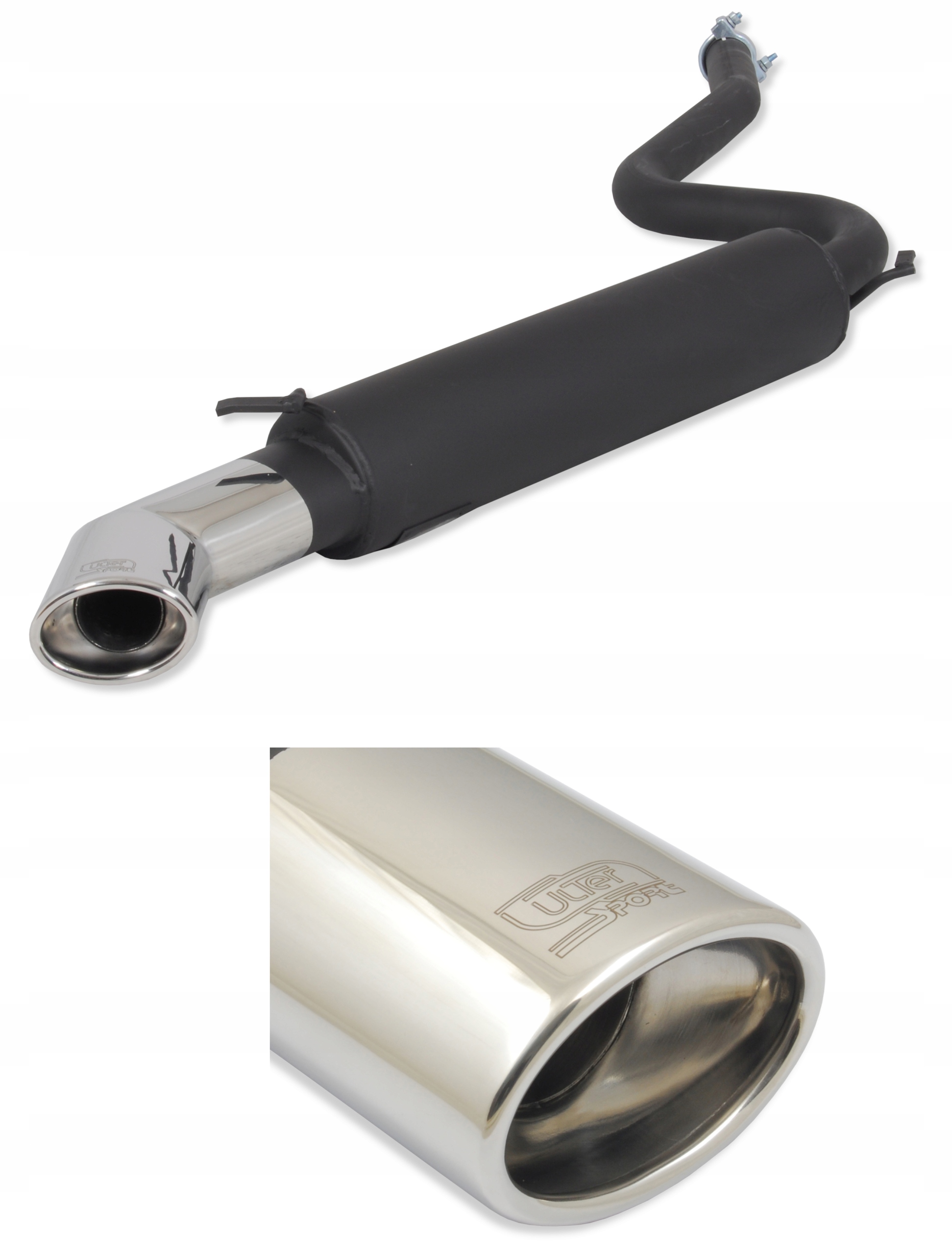 107-103/10 (1) - Спортивний глушник FIAT Cinquecento Sporting 1.1 40 кВт