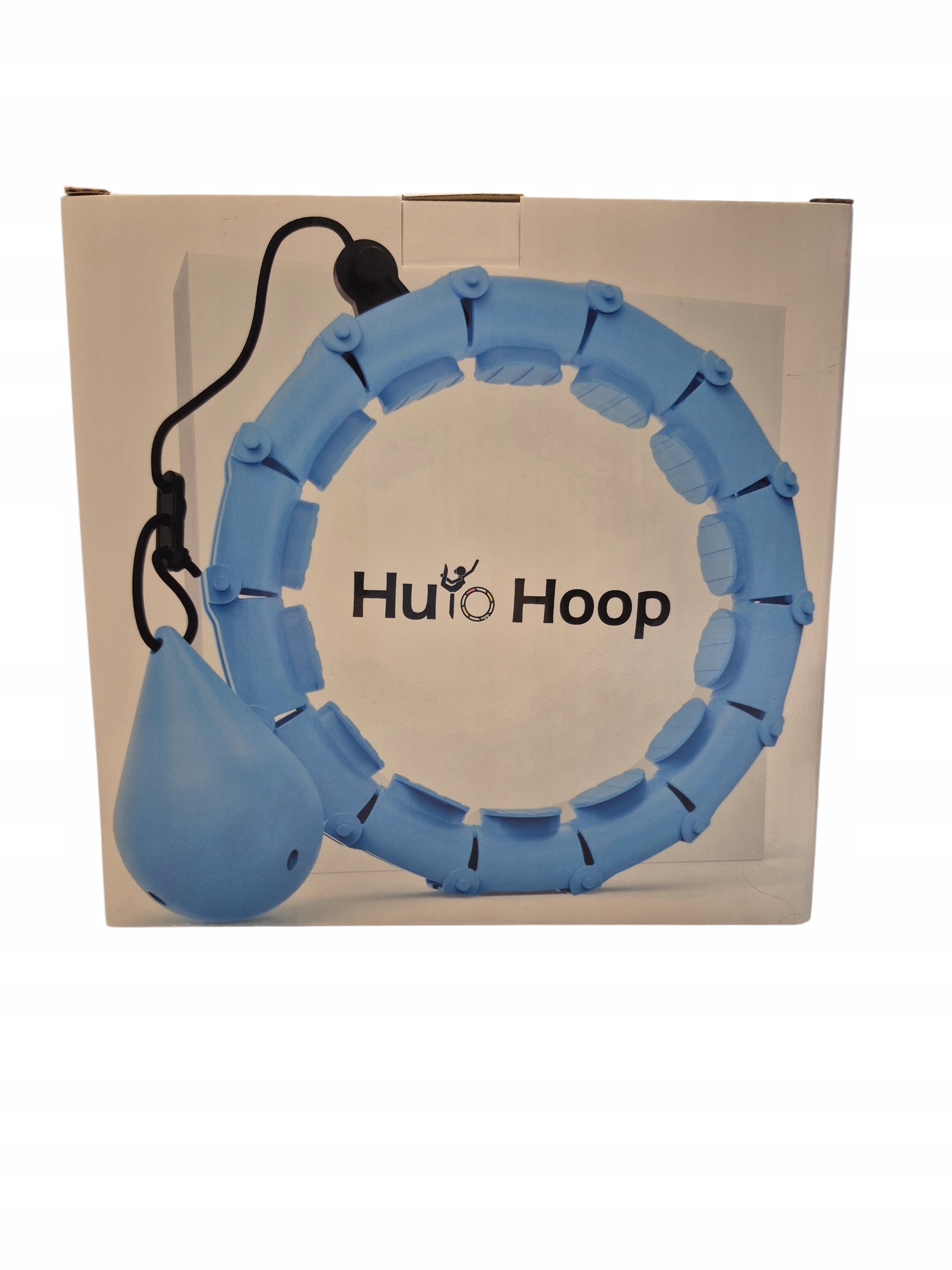 Hula Hoop Wyszczuplający Regulowany niebieskie miętowy