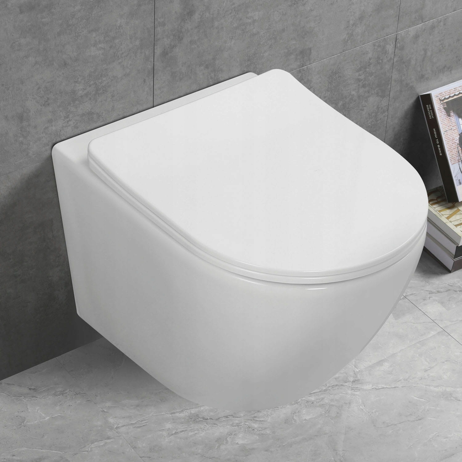WC Kerra KASOS misa wisząca Rodzaj miska podwieszana
