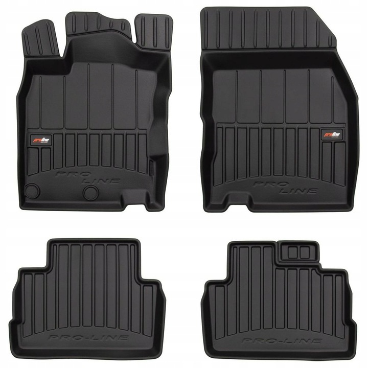 Gumové Rohože Nissan Qashqai 2 2013-2021 Korytka 3D
