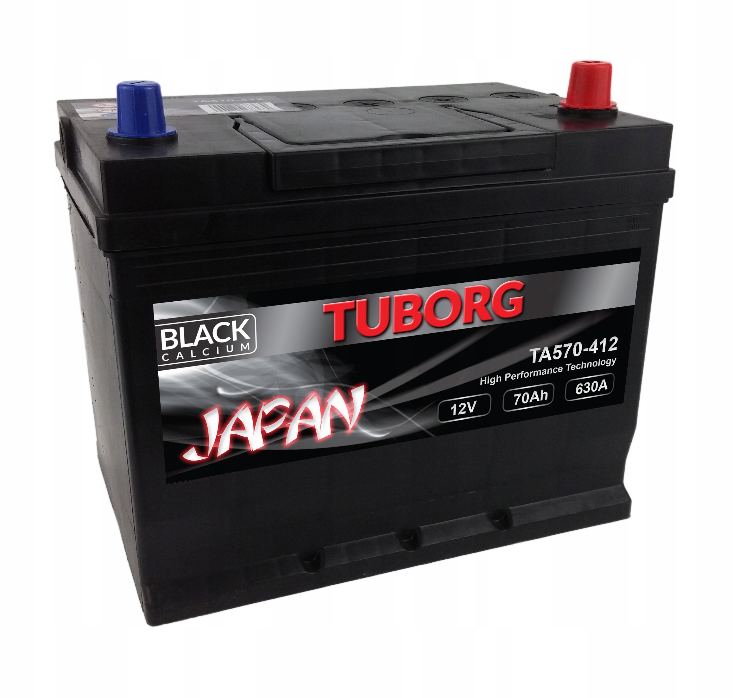 Akumulator Tuborg Japan 12V 70Ah 630A P+