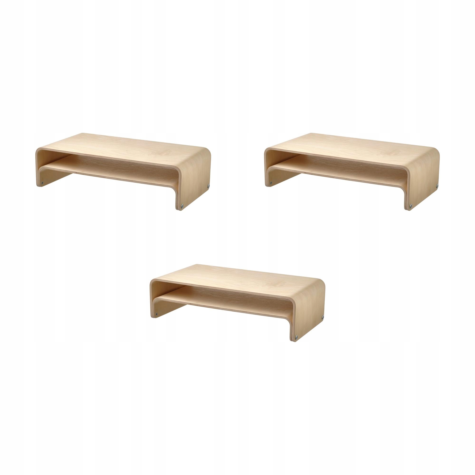 3 ks Podstavec pod notebook bříza ergonomická 52x26 cm Vattenkar